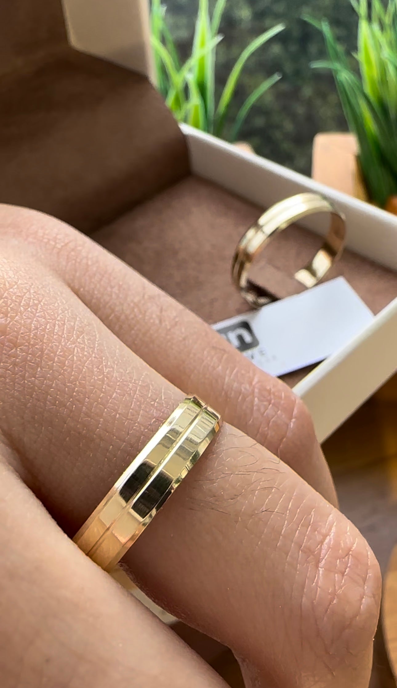Alianças de Casamento em Ouro 18k - Modelo Denguinho | 4mm | 12x R$291,66