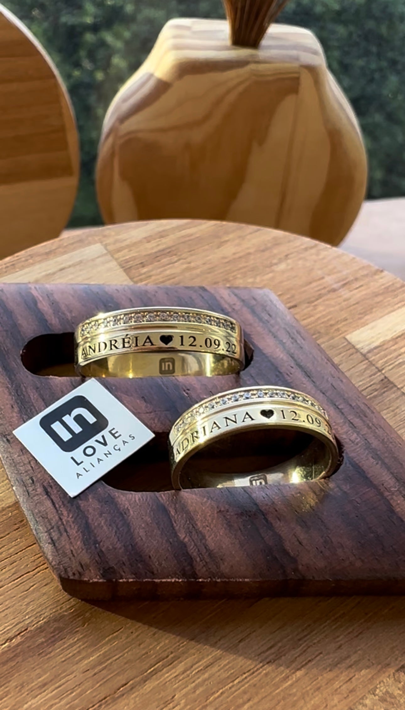 Alianças de Casamento em Ouro 18k - Modelo Zeus | 5mm | 12x R$574.16