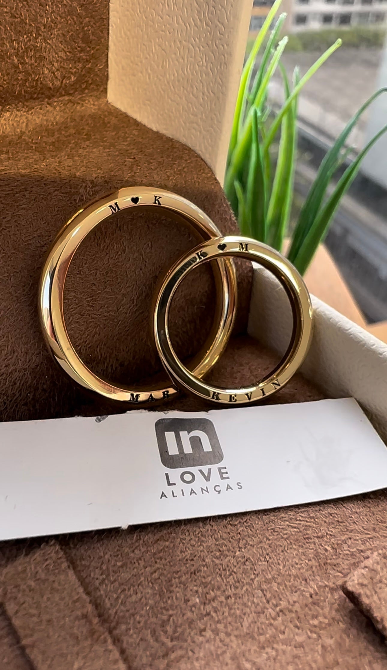 Alianças de Casamento em Ouro 18k - Modelo Seu Par | 3mm | 12x R$941,66