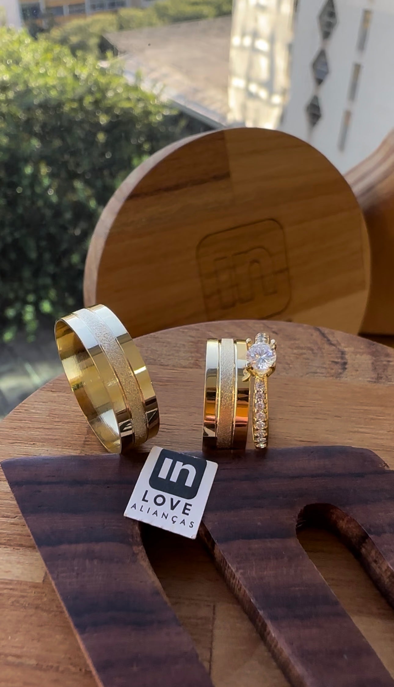 Alianças de Casamento em Ouro 18k - Modelo Meu Xodó | 6mm | 12x R$333