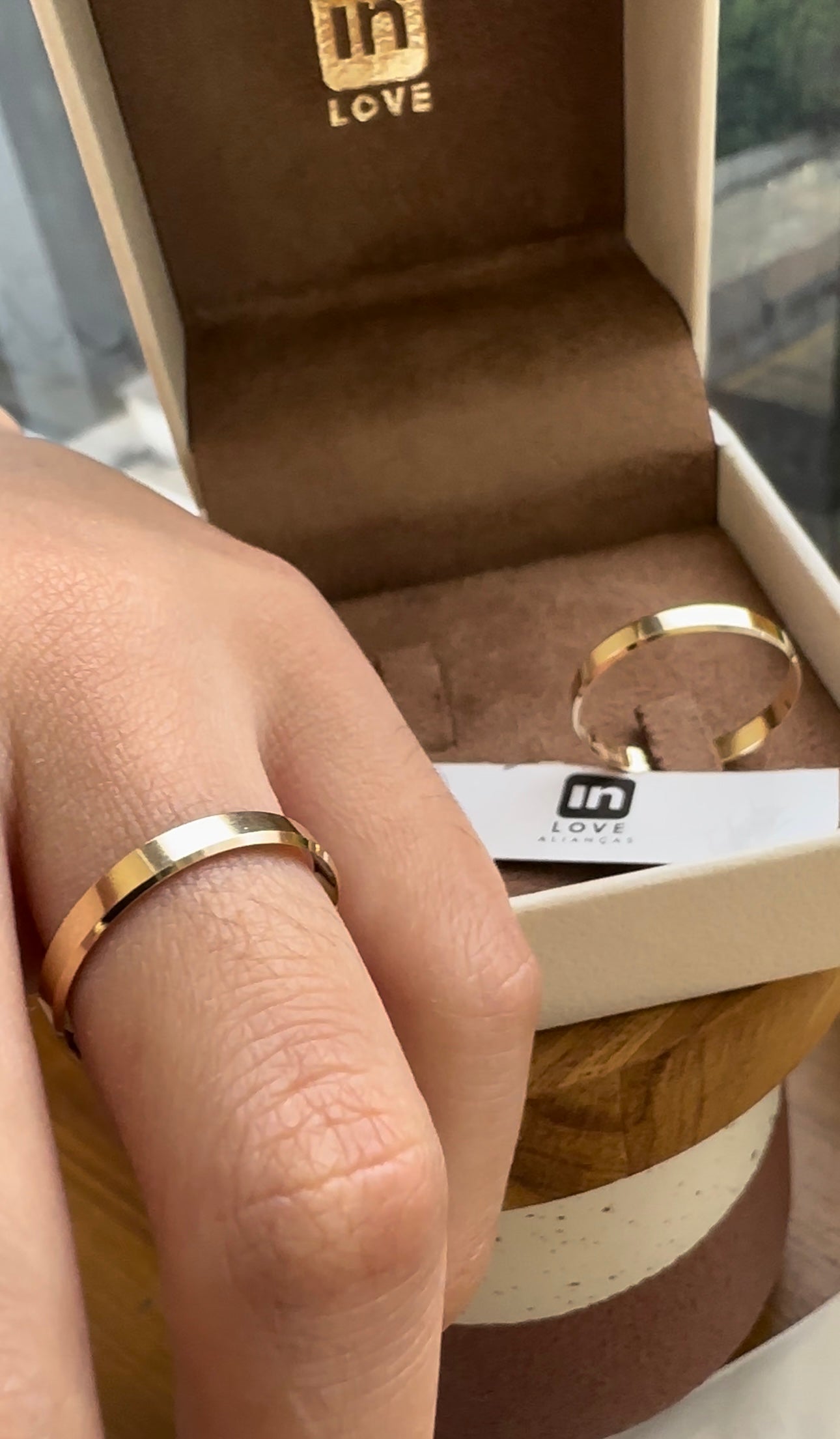 Alianças de Casamento em Ouro 18k - Modelo Sertãozinho | 3mm |12x R$250