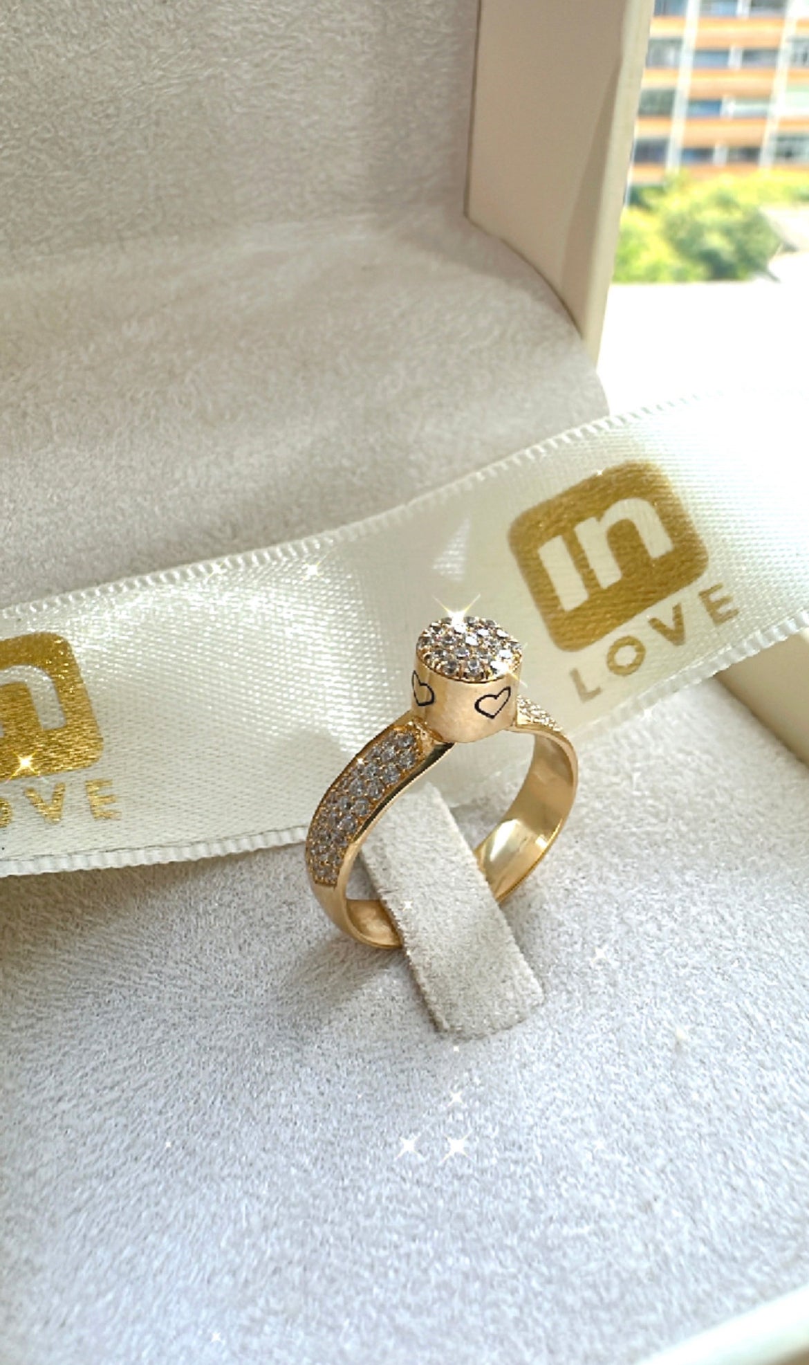 Anel Solitário Sonhos em Ouro 18k -  12x R$316,66