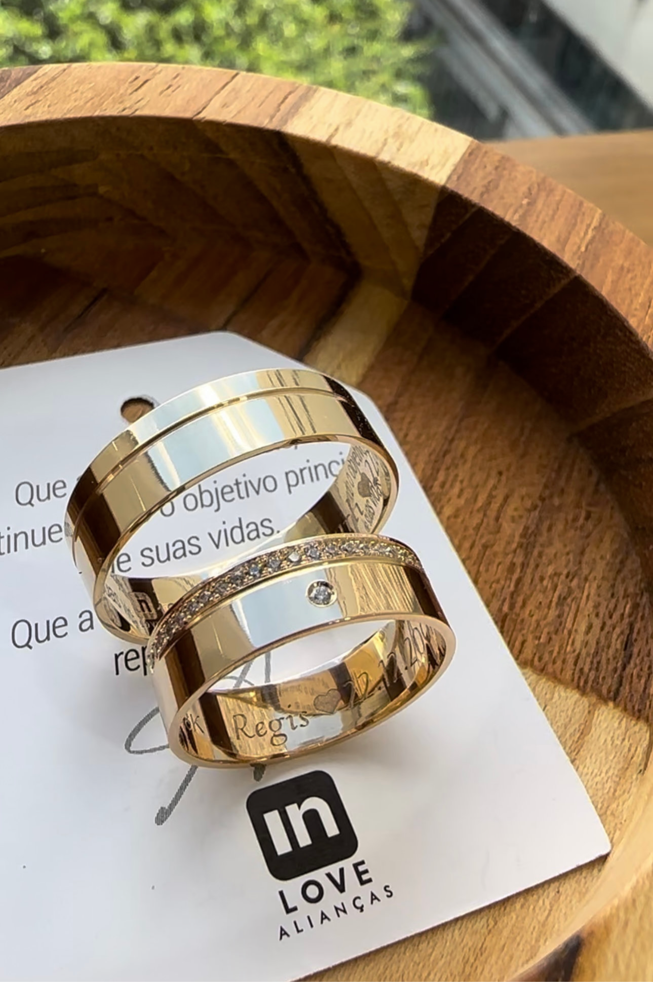 Alianças de Casamento em Ouro 18k - Modelo Always | 6mm | 12x R$603,33