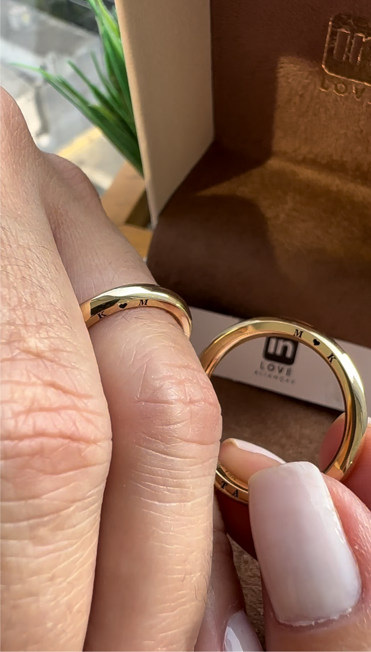 Alianças de Casamento em Ouro 18k - Modelo Seu Par | 3mm | 12x R$941,66