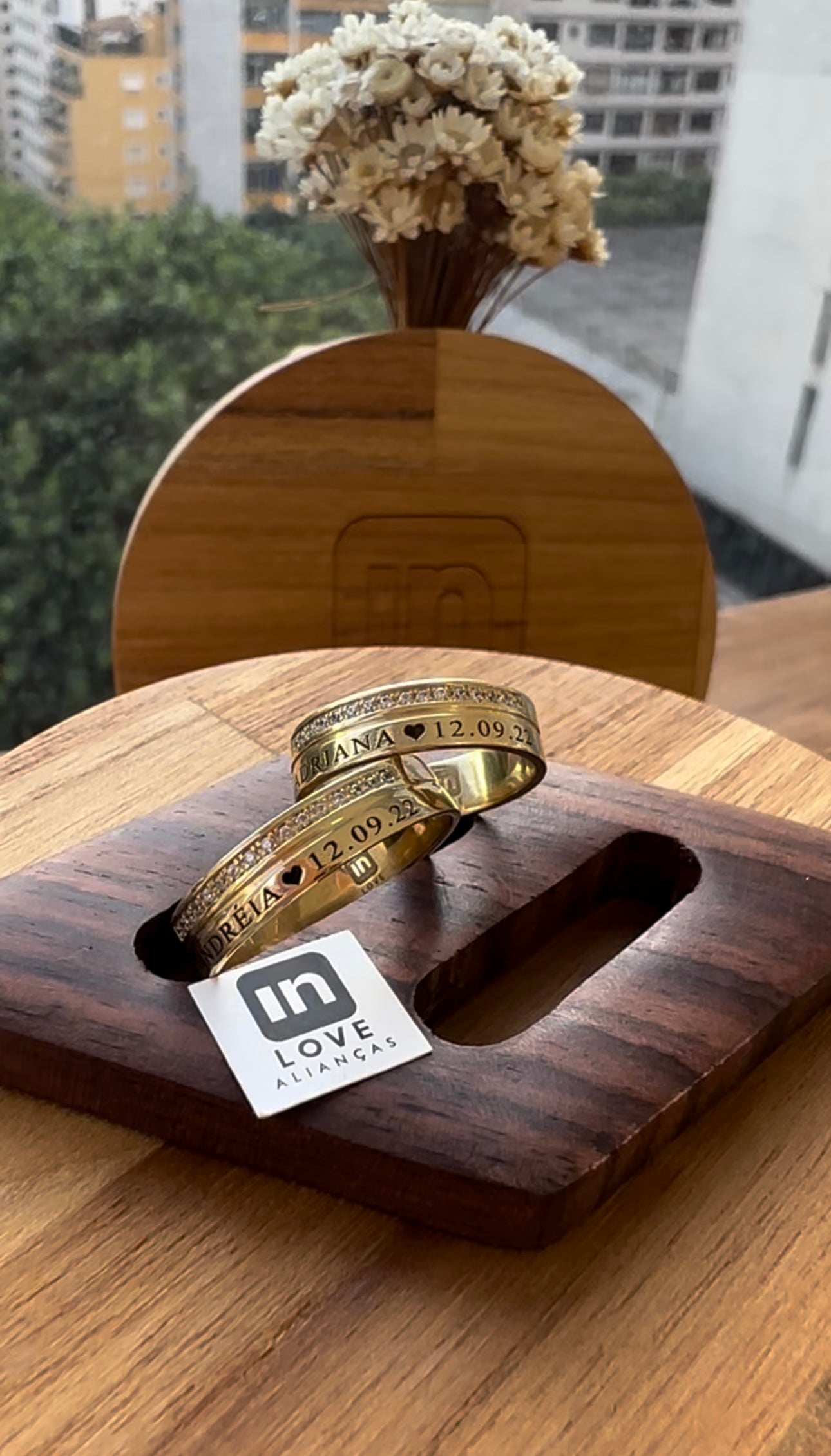 Alianças de Casamento em Ouro 18k - Modelo Zeus | 5mm | 12x R$574.16