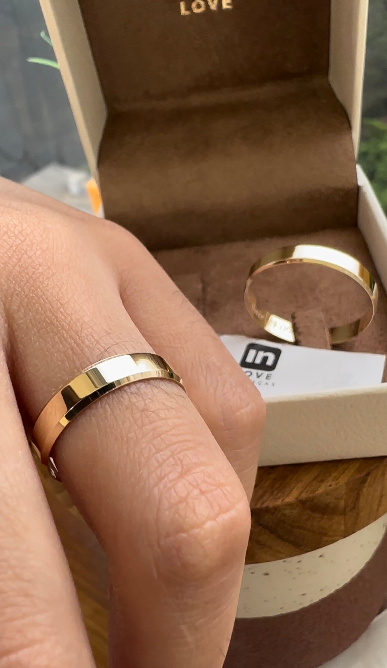Alianças de Casamento em Ouro 18k - Modelo Sertãozinho | 4mm | 12x R$291,66