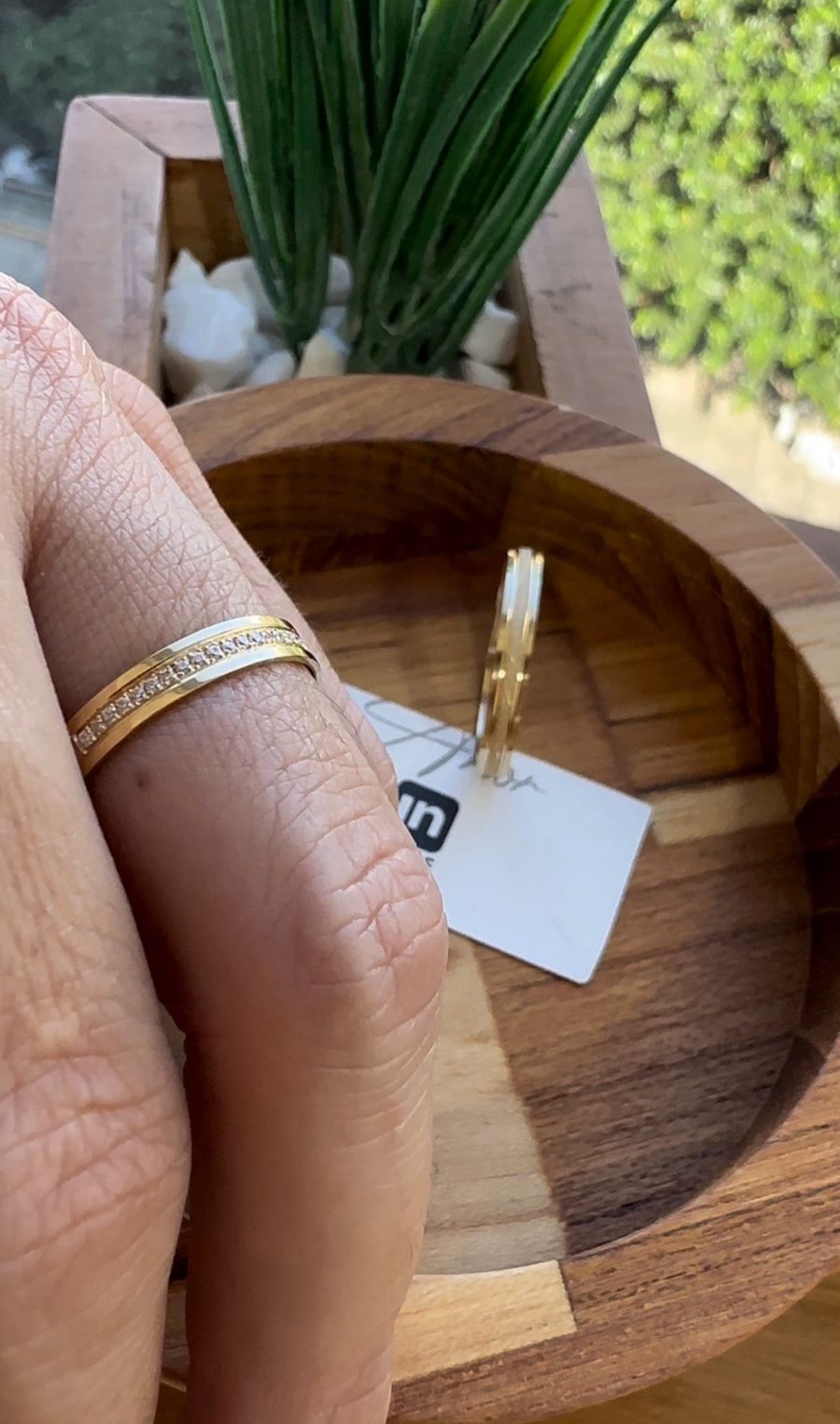 Alianças de Casamento em Ouro 18k - Modelo Mimosinha | 3mm | 12x R$299