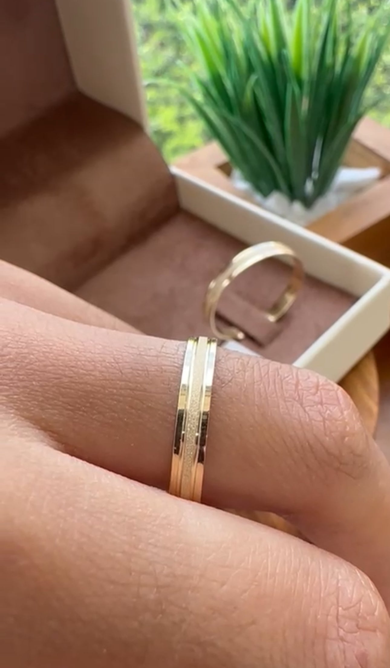 Alianças de Casamento em Ouro 18k - Modelo Cabra da Peste | 3mm |12x R$200