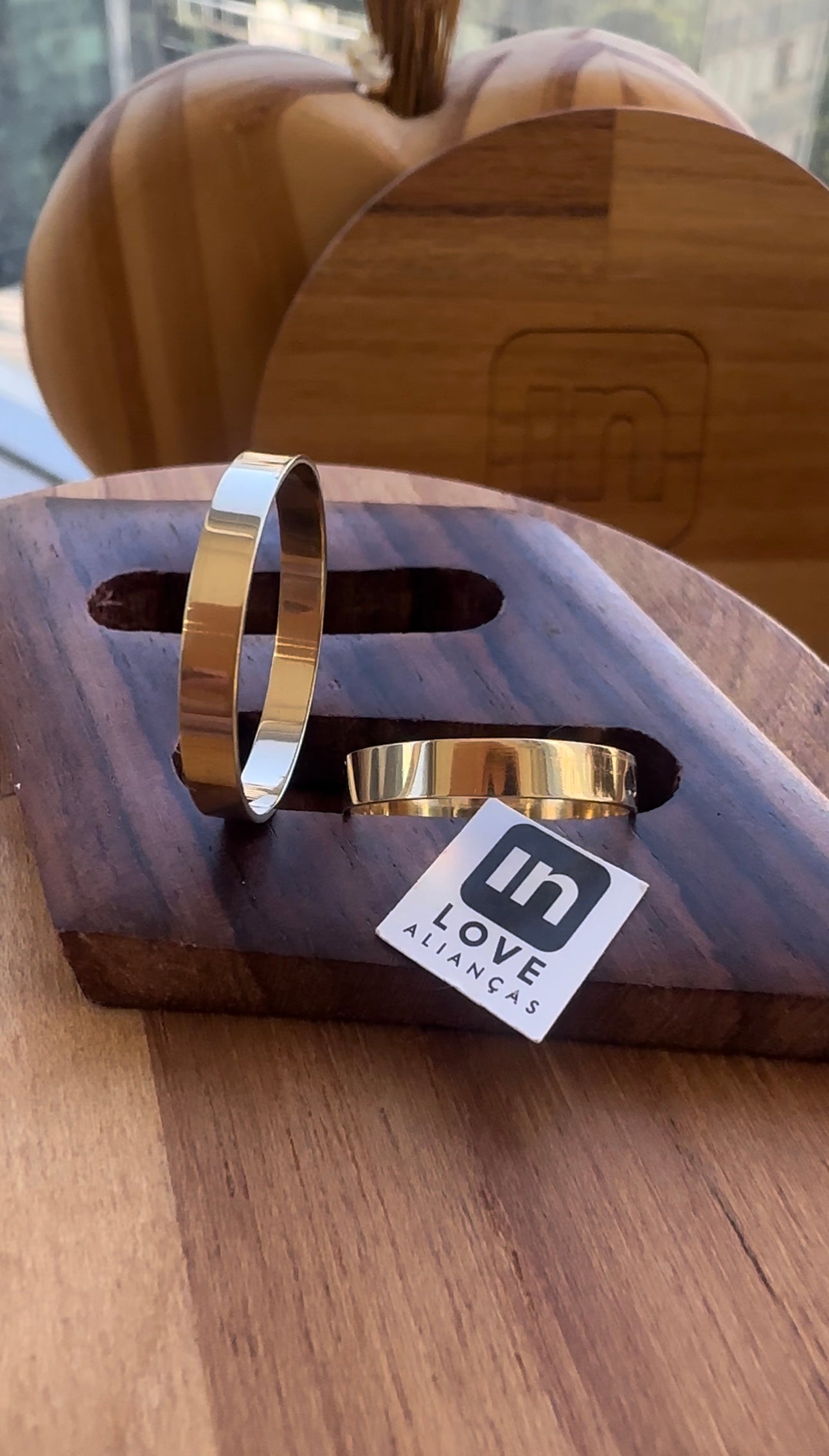 Alianças de Casamento em Ouro 18k - Modelo Dengo | 3mm |12x R$165.83