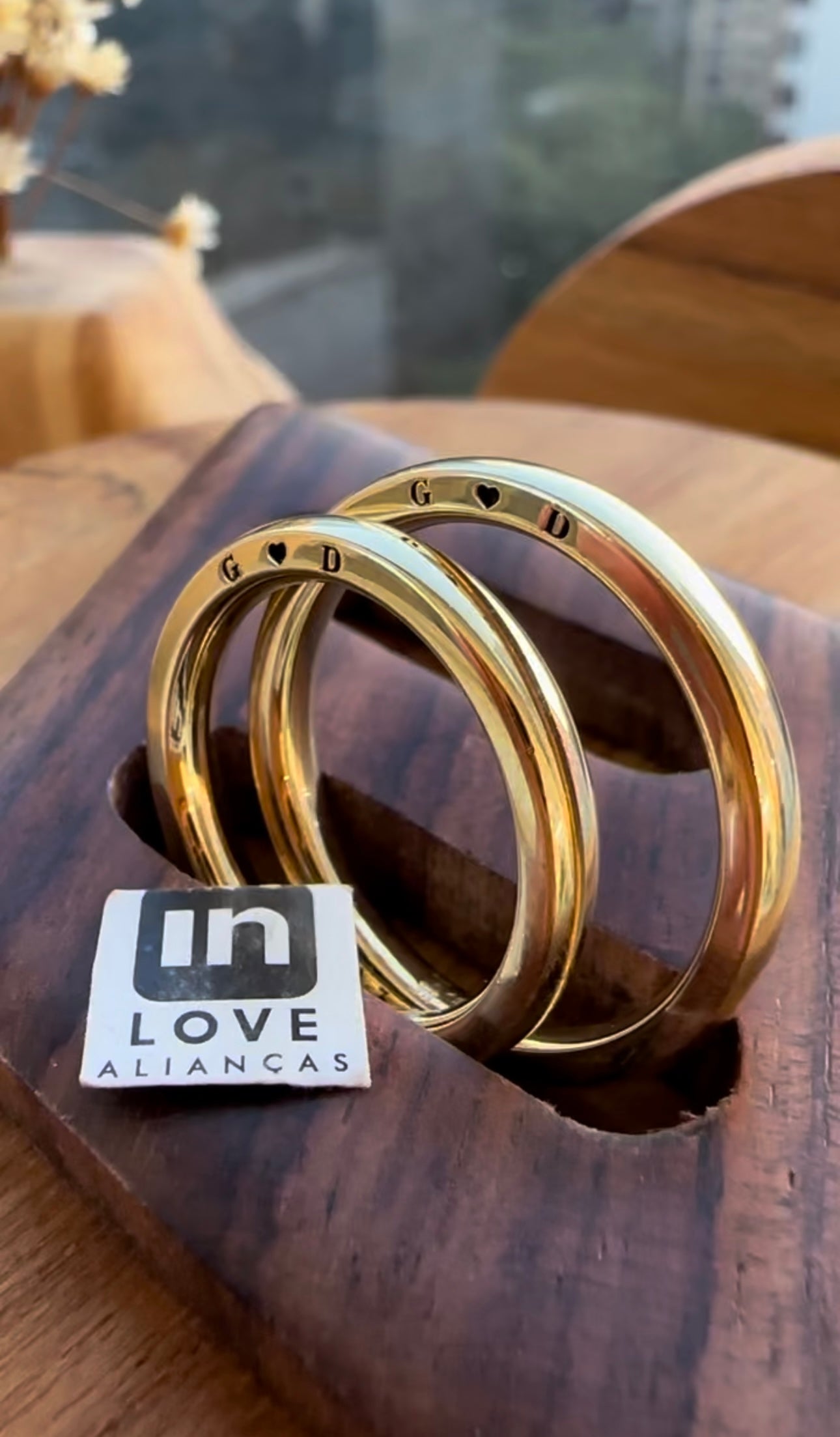 Alianças de Casamento em Ouro 18k - Modelo Seu Par | 3mm | 12x R$941,66