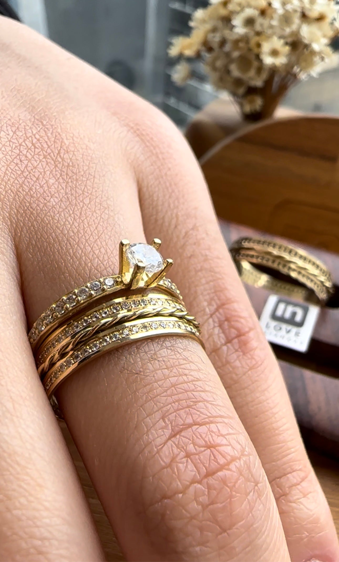 Alianças de Casamento em Ouro 18k - Modelo Conquista Duo | 5mm | 12x R$611,66