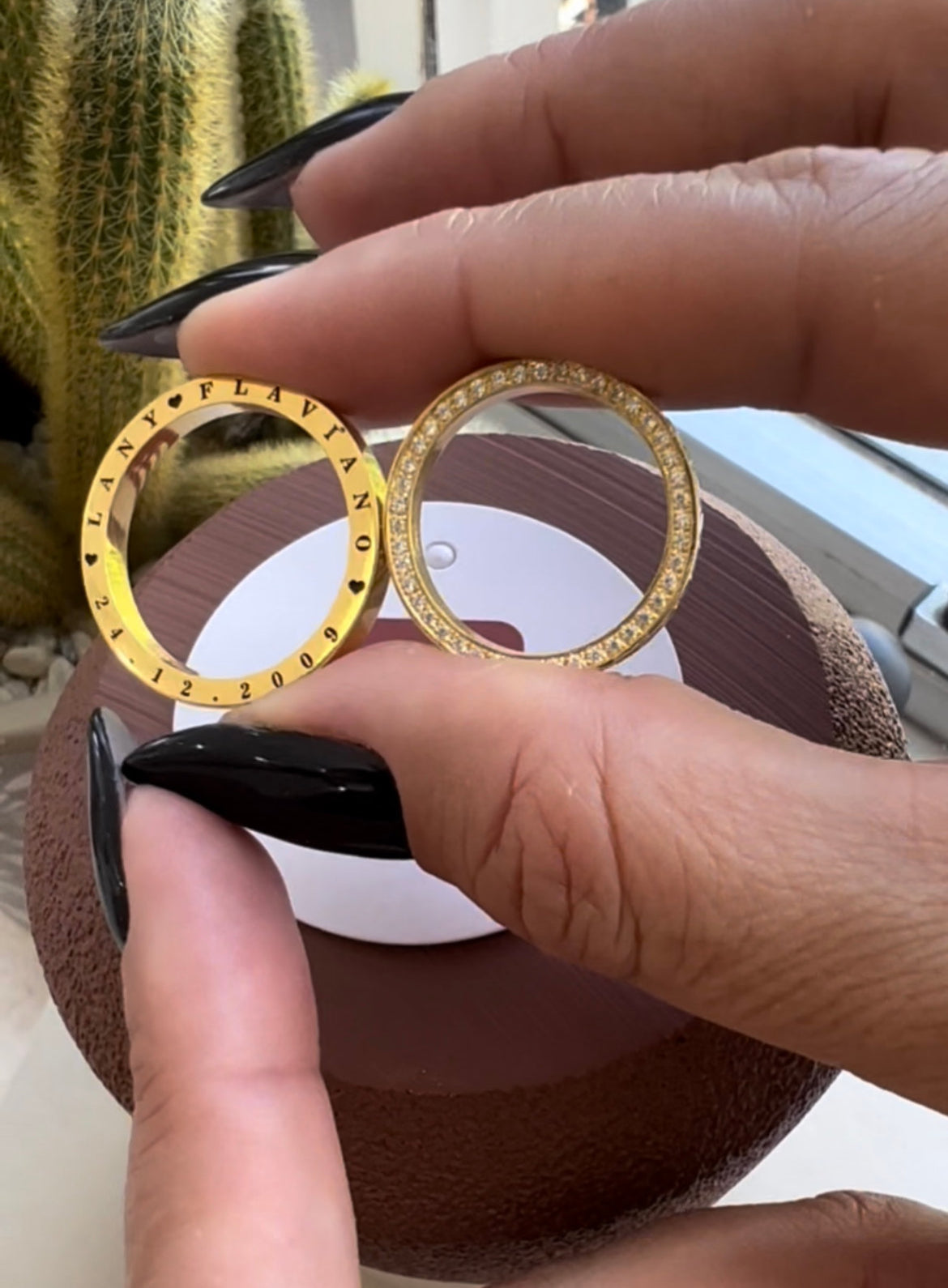 Alianças de Casamento em Ouro 18k - Modelo Gold Love | 3mm | 12x R$741,66