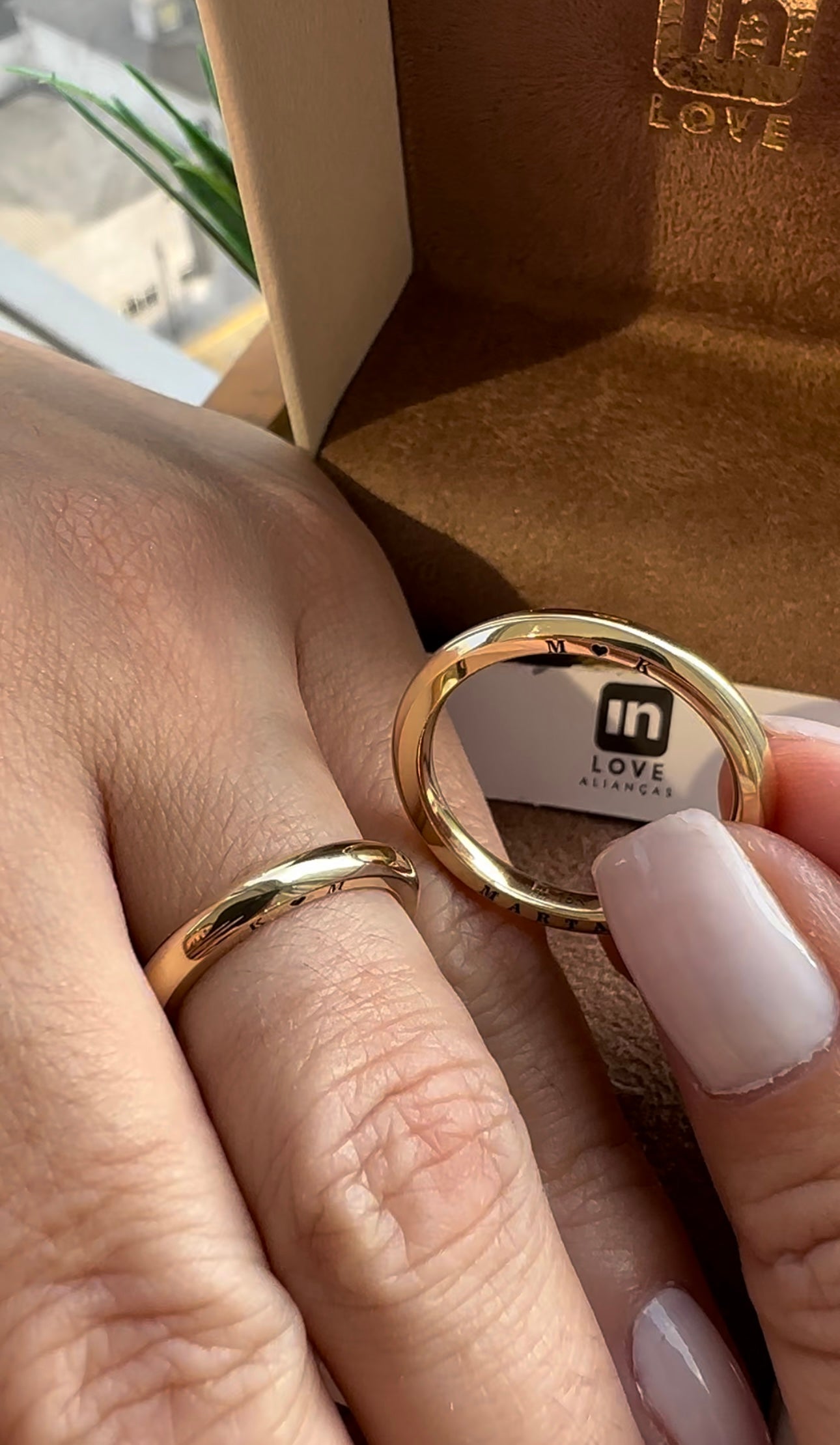 Alianças de Casamento em Ouro 18k - Modelo Seu Par | 3mm | 12x R$941,66