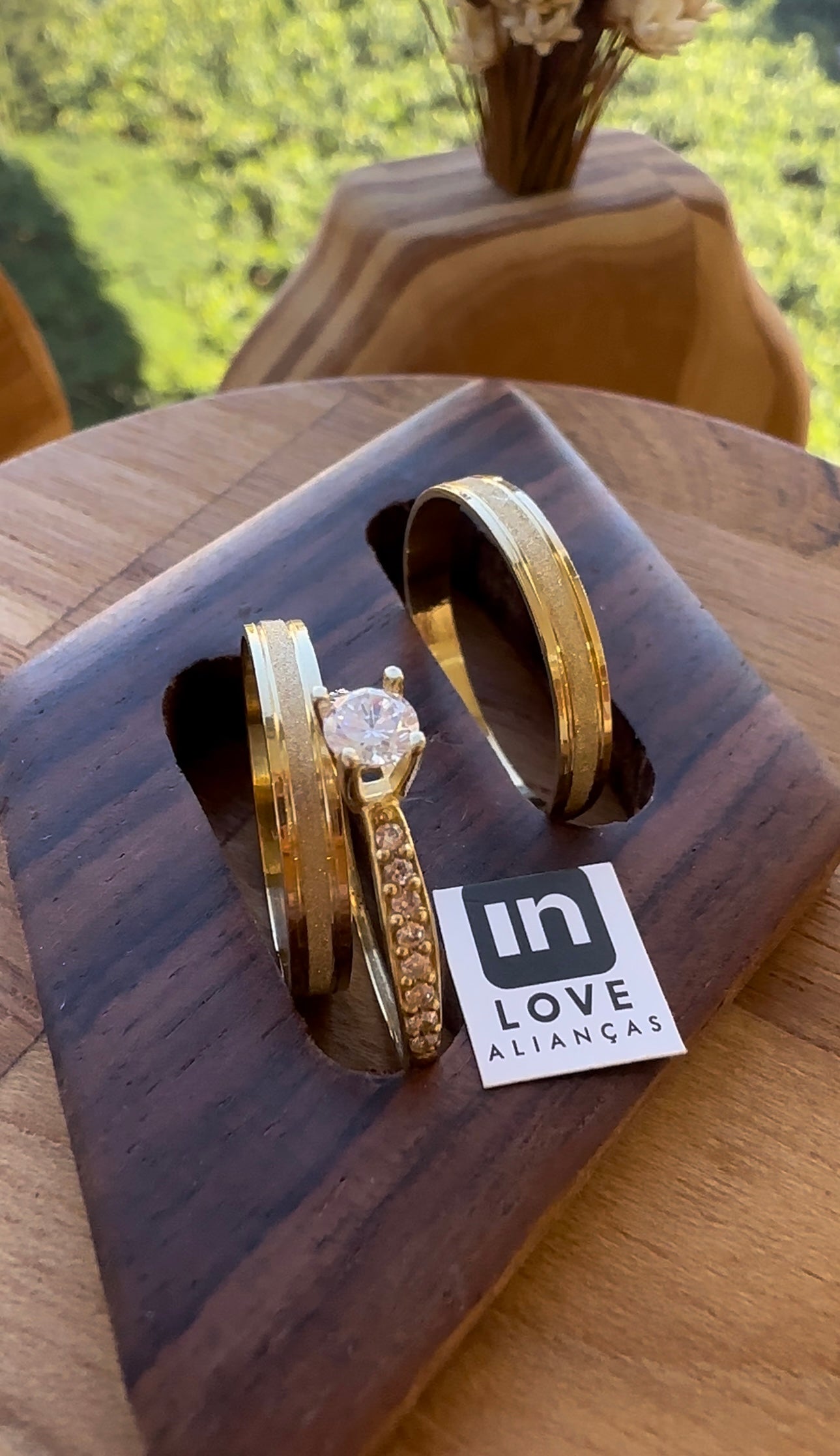 Alianças de Casamento em Ouro 18k - Modelo Meu Xodó | 3mm |12x R$165.83