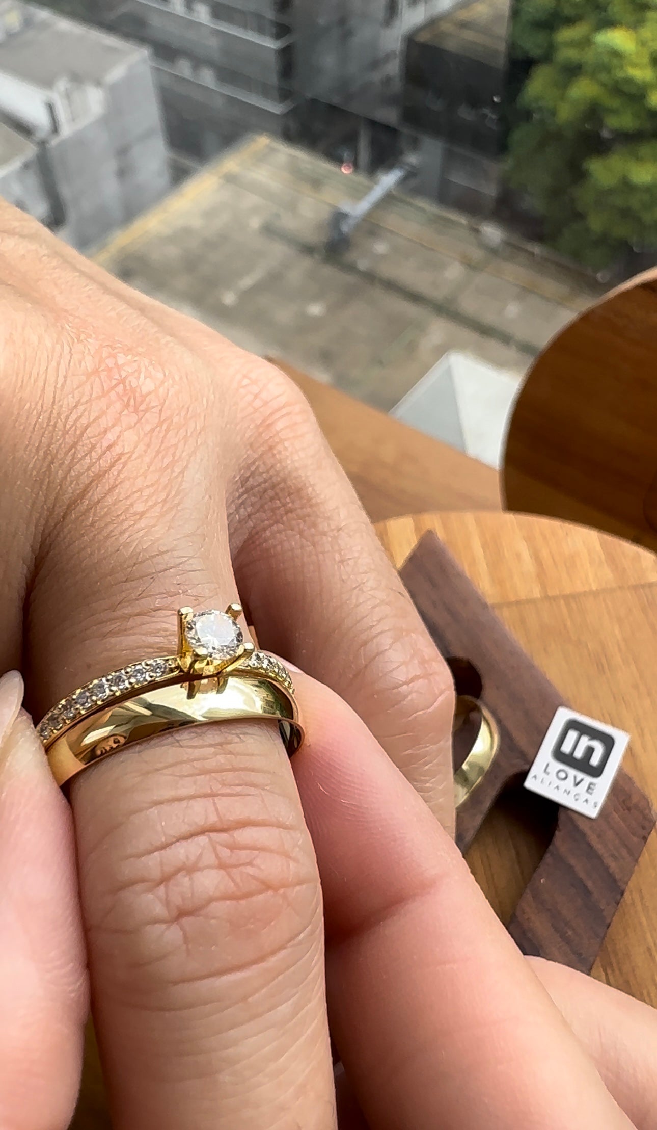 Par de Alianças em Ouro 18k - Modelo Tradicional | 3mm |12x R$216