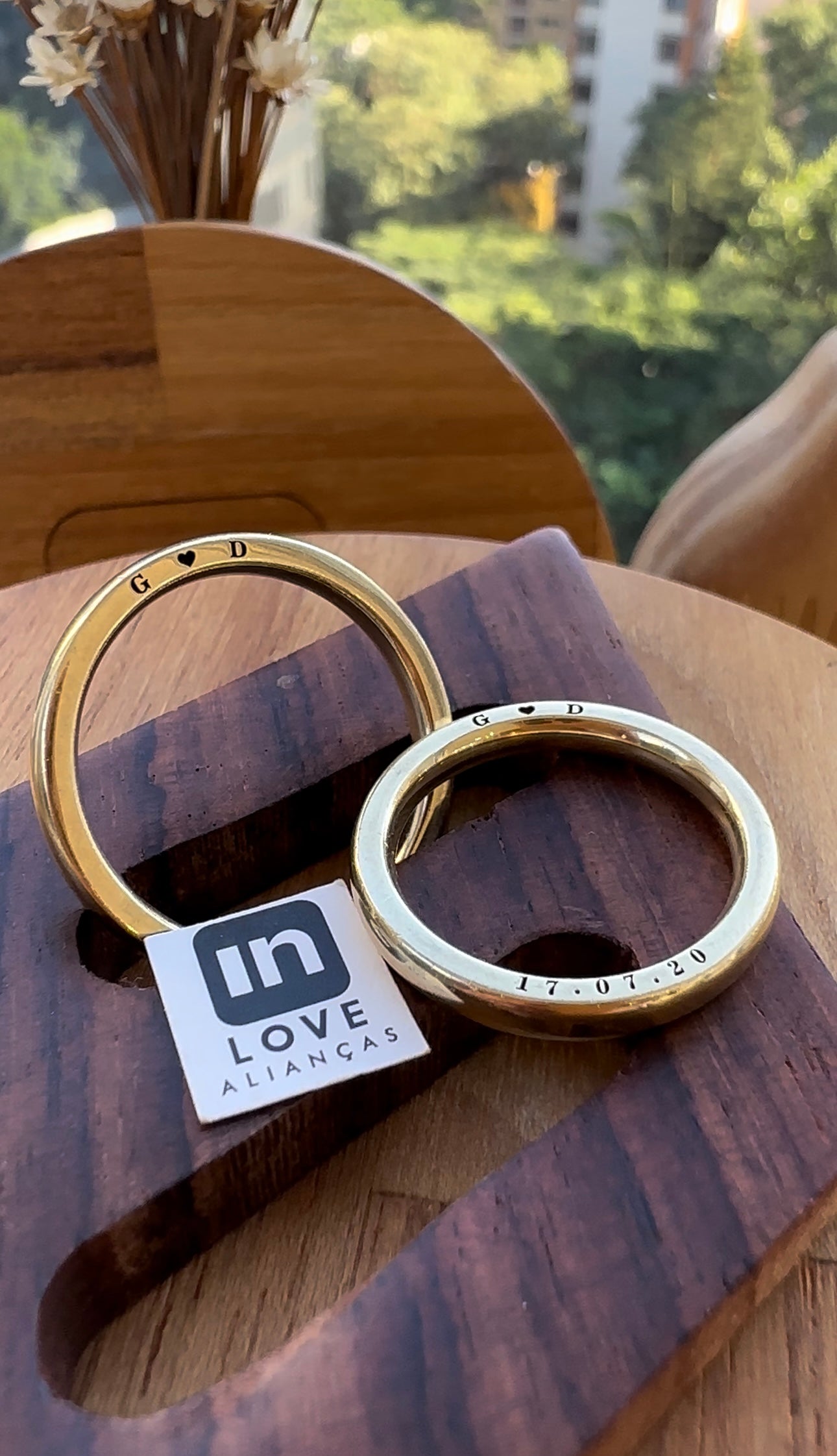 Alianças de Casamento em Ouro 18k - Modelo Seu Par | 3mm | 12x R$941,66