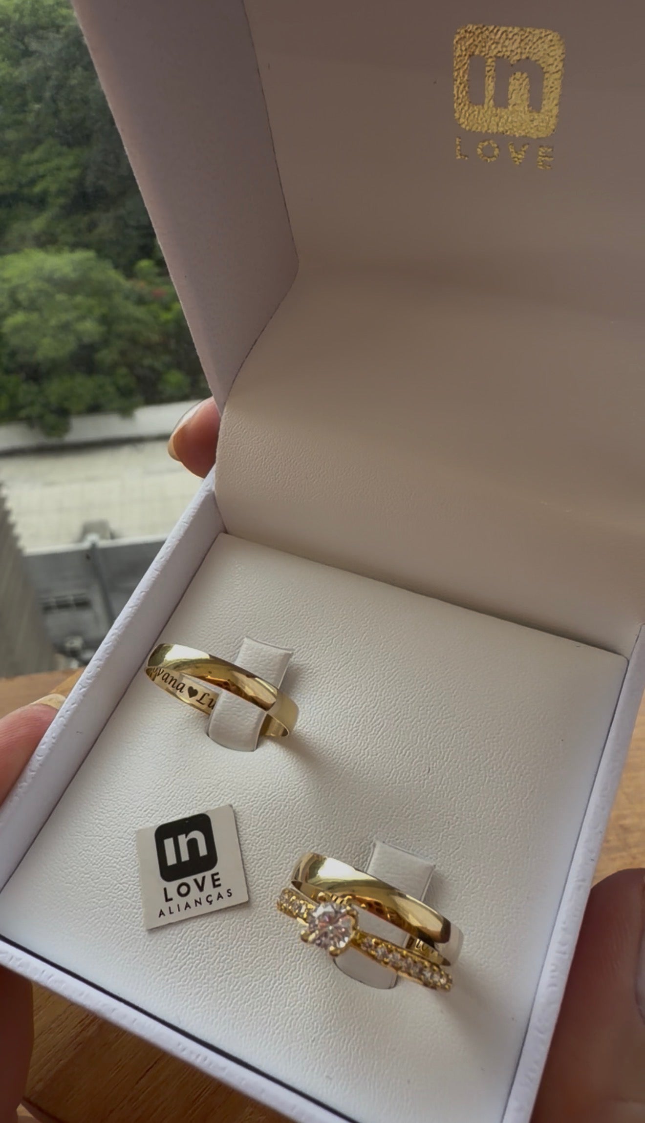 Par de Alianças em Ouro 18k - Modelo Tradicional | 3mm |12x R$216