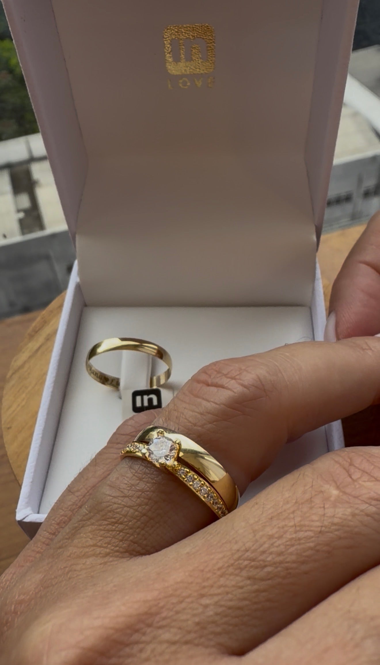 Par de Alianças em Ouro 18k - Modelo Tradicional | 3mm |12x R$216